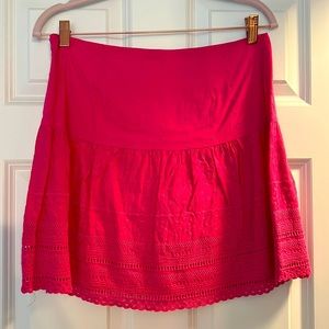 Lilly Pulitzer eyelet skirt